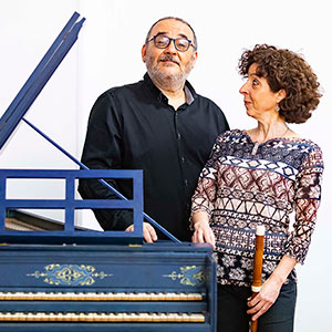 Con Rinaldo Alessandrini 2018, foto di Andrea Sermoneta